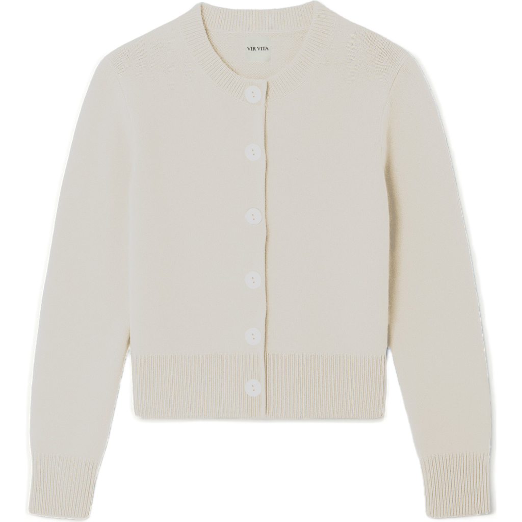Vir Vita Greta Cardigan In Neutral