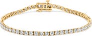 Haus of Brilliance 14K Gold 5.0 Cttw Lab Grown Diamond Tennis Bracelet