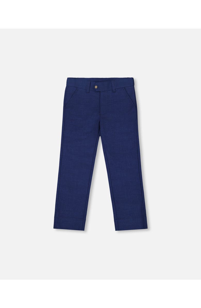 Deux par Deux Little Boy's Slant Pocket Pants Navy Blue, Main, color, Navy Blue