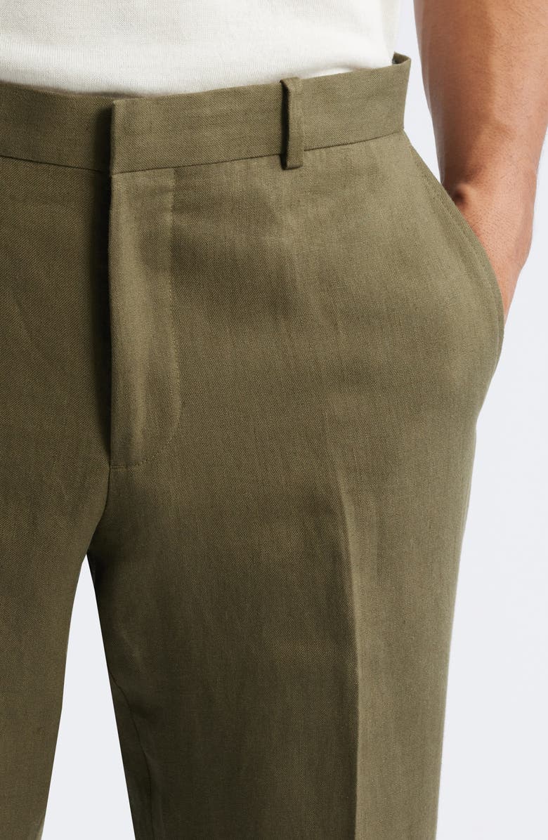 Henrik Trim Fit Italian Linen Suit Separate Pants