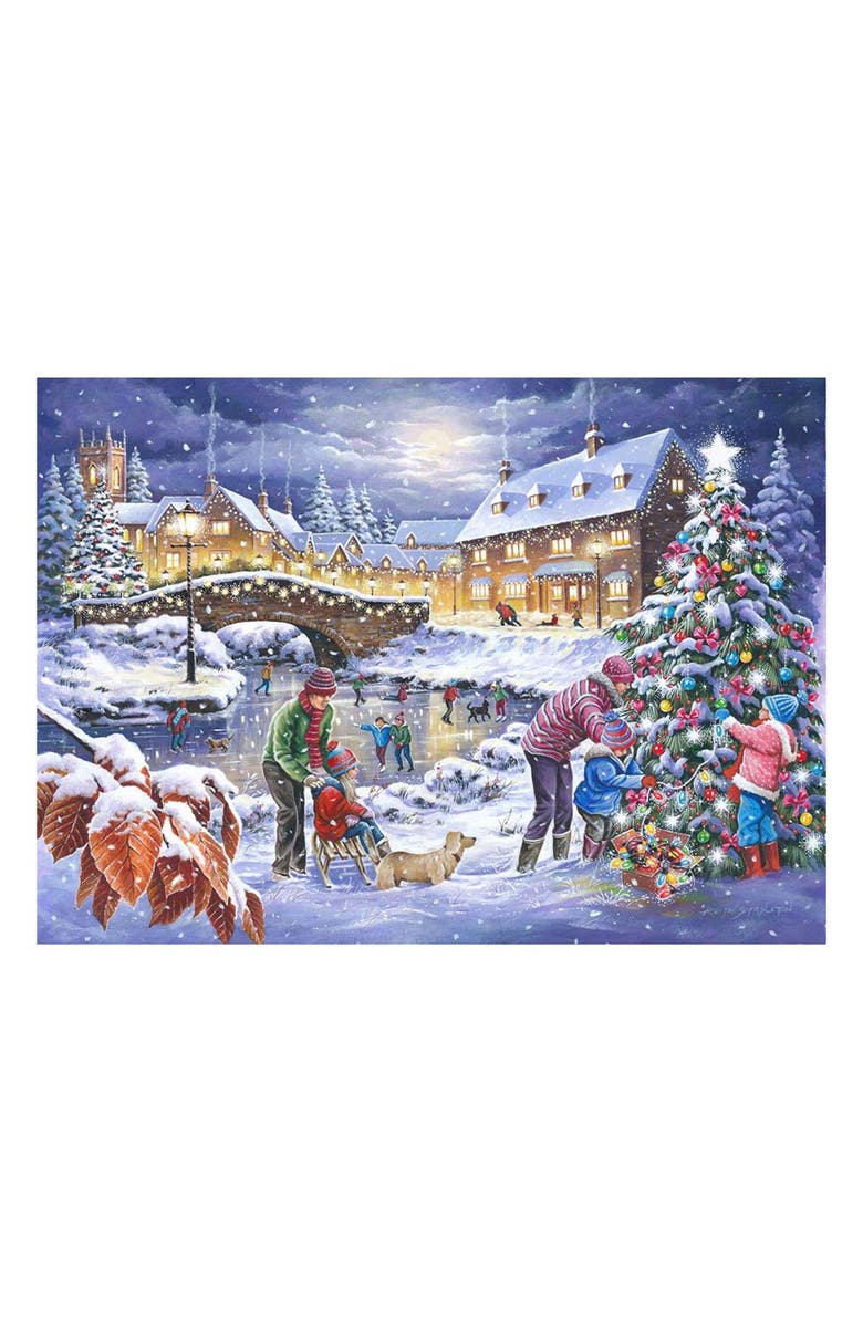 The House of Puzzles Twinkling Lights Big 250-Piece Jigsaw Puzzle, Alternate, color, 
