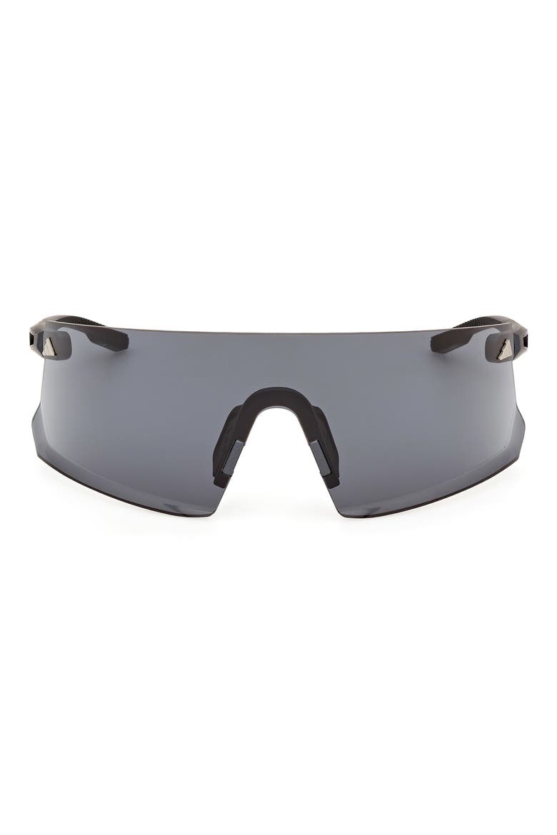 120mm Shield Sports Sunglasses, Main, color, MATTE BLACK / SMOKE