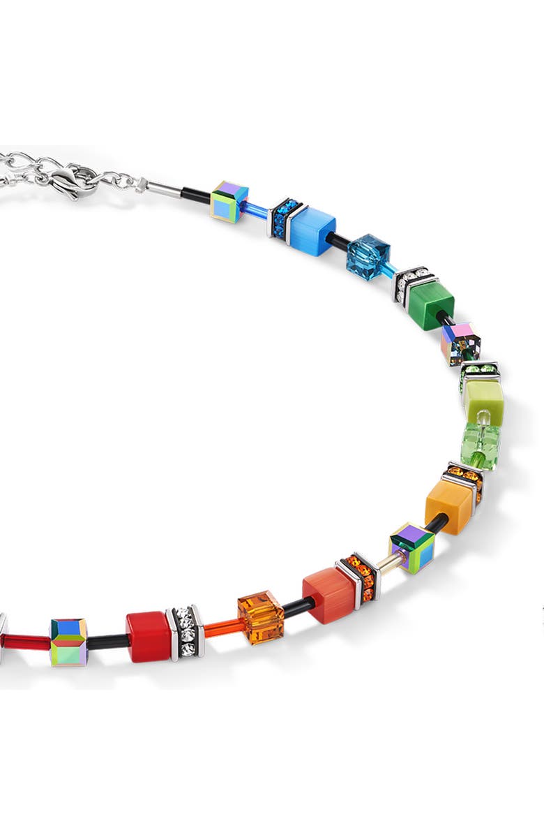 COEUR DE LION Geocube Necklace, Alternate, color, Rainbow