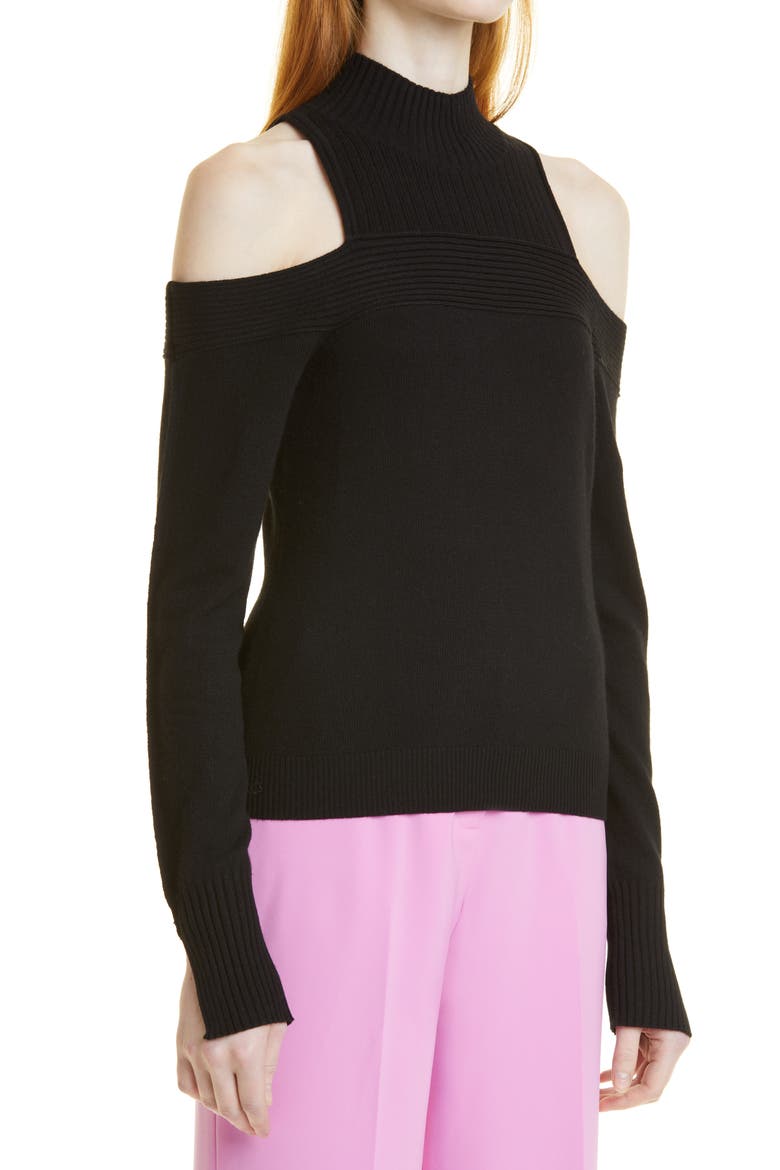Jonathan Simkhai Sunny Twill Trousers, Alternate, color, ORCHID