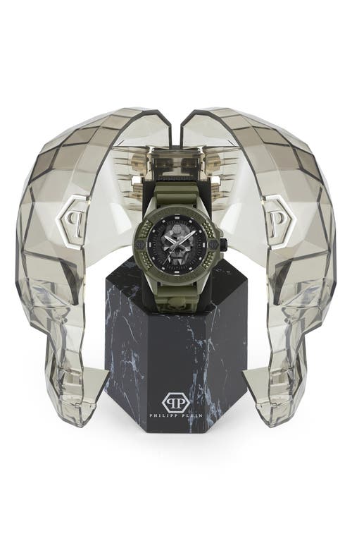 Philipp Plein The $kull Ecoceramic 44mm In Green