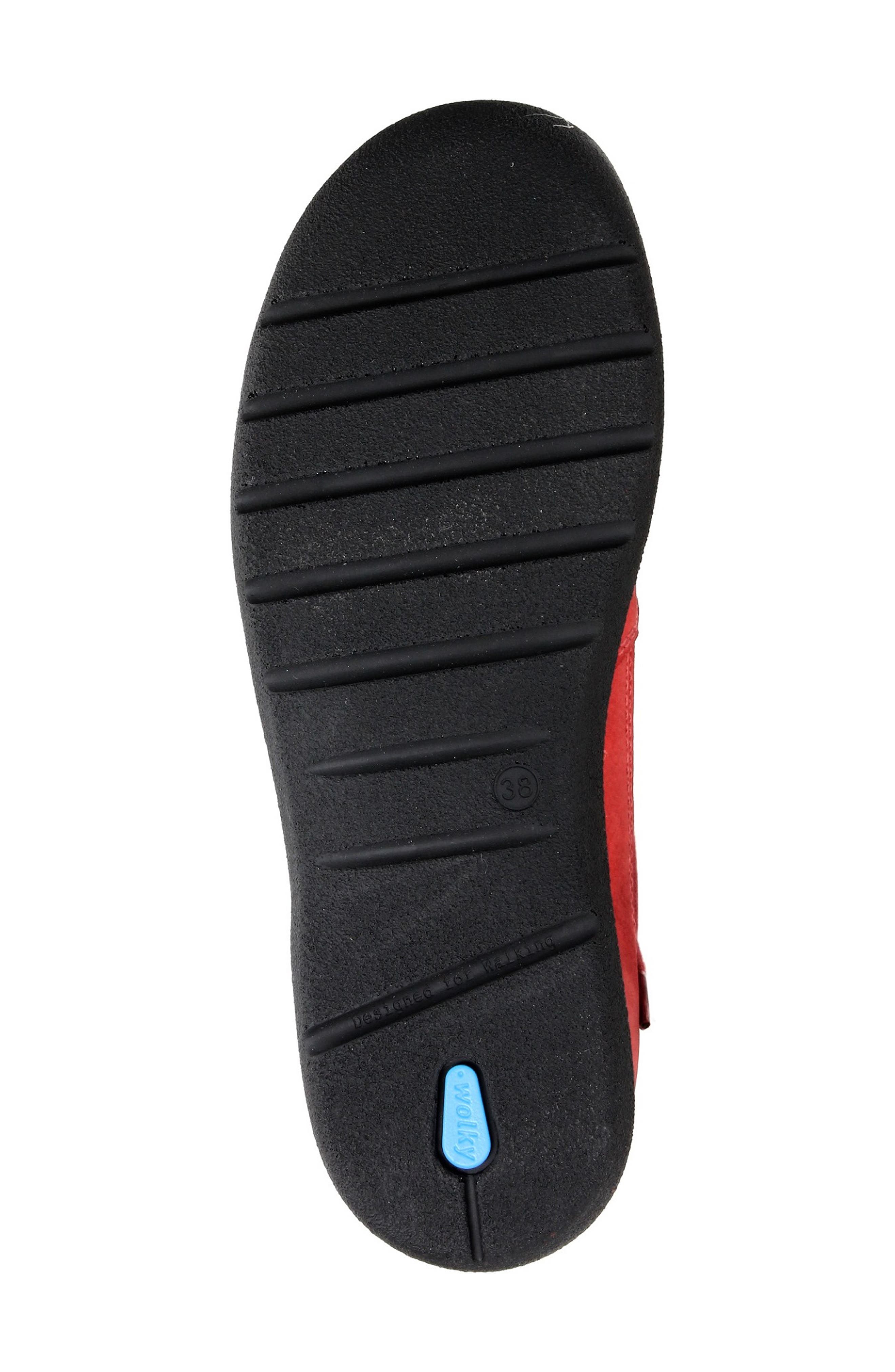 Why Water Resistant Sneaker, Alternate, color, RED NUBUCK