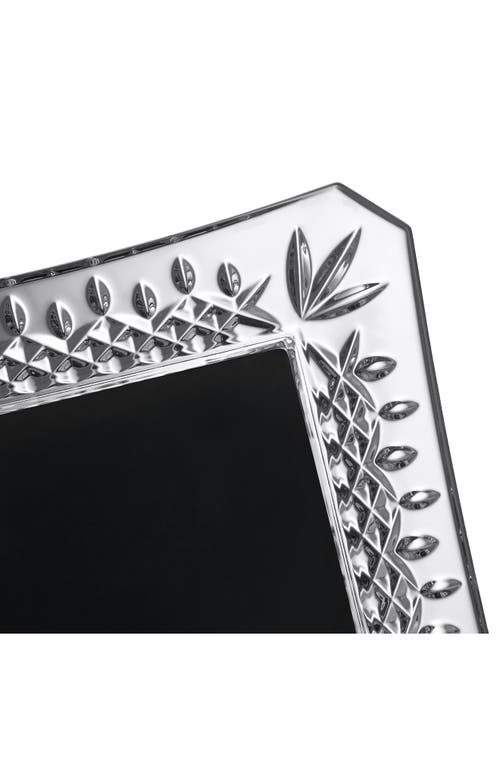 Waterford Lismore Lead Crystal Picture Frame In Black