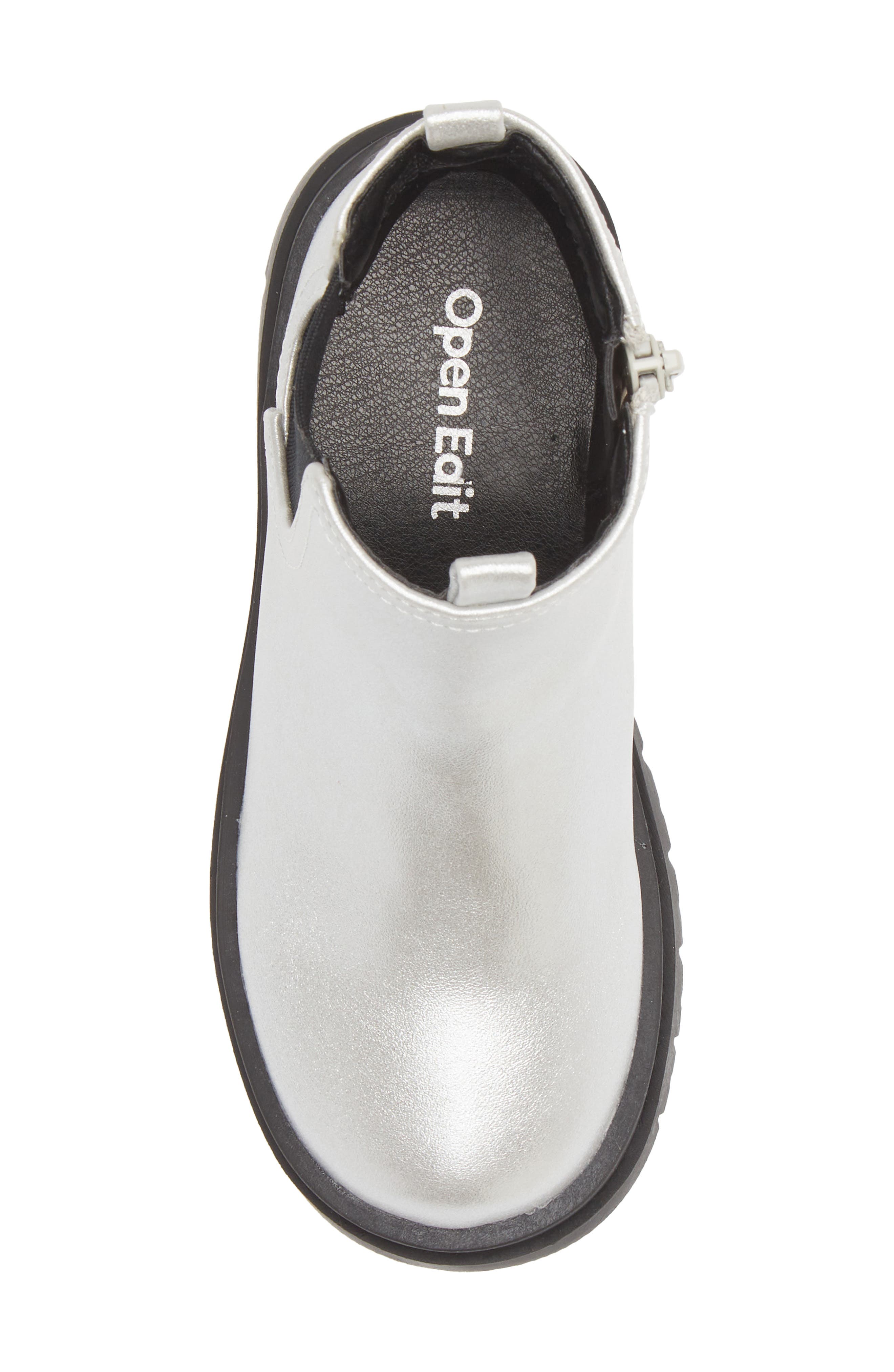 Zoey Chelsea Boot, Alternate, color, SILVER METALLIC