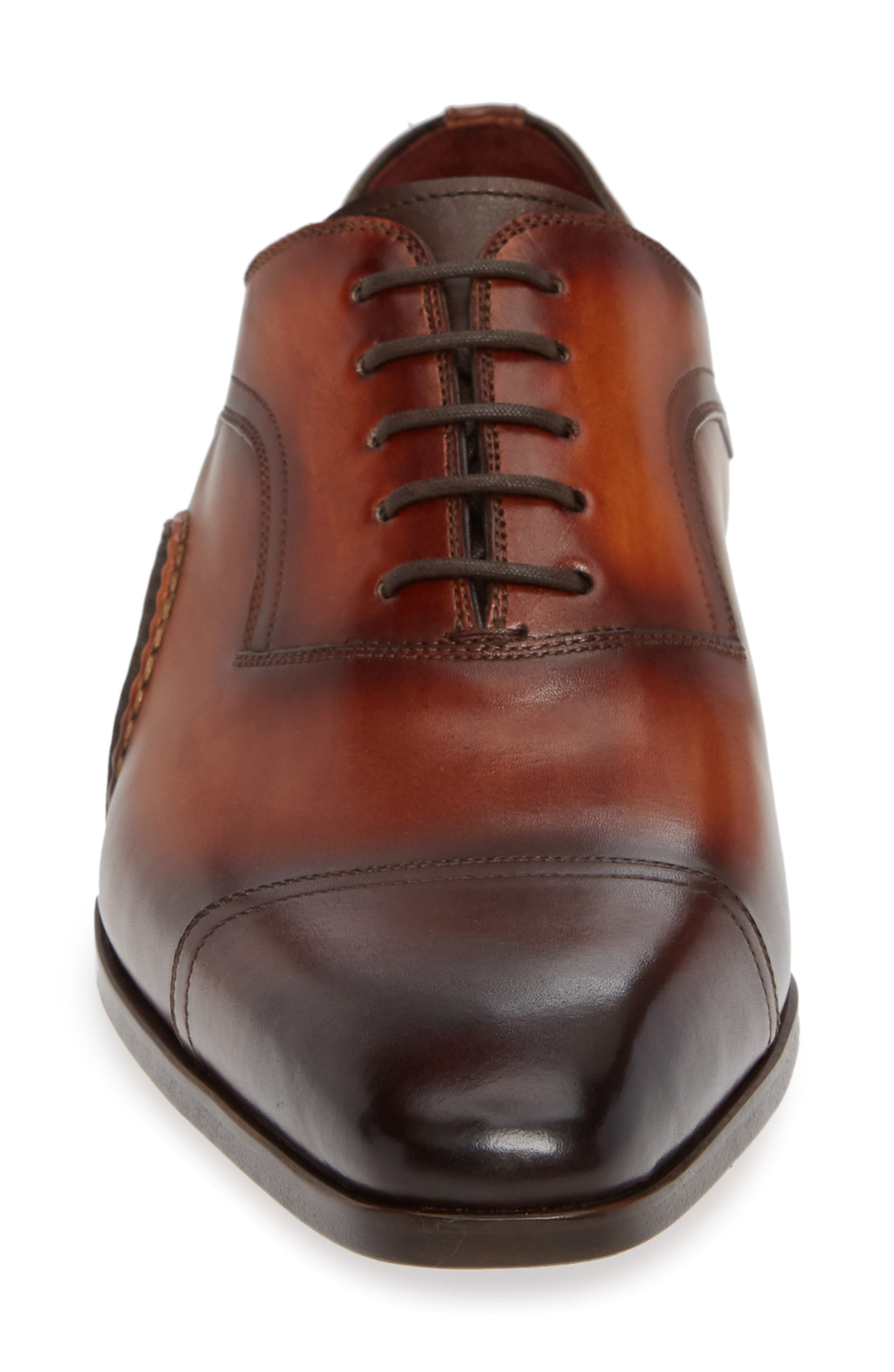 Magnanni Jude Cap Toe Oxford, Alternate, color, 