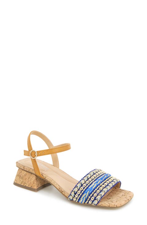 Buena Block Heel Sandal (Women)
