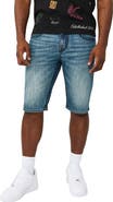 True Religion Rocco Super T Denim Shorts