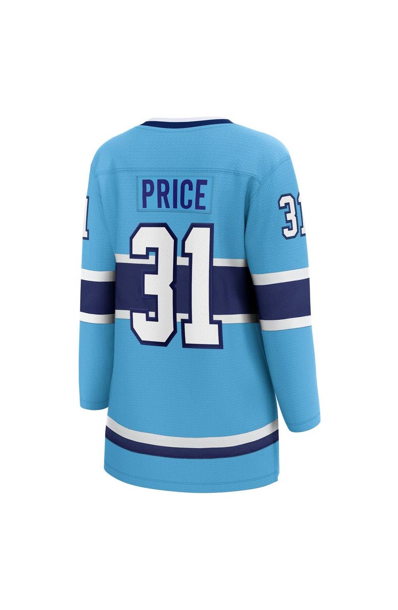 FANATICS Women's Fanatics Branded Carey Price Light Blue Montreal Canadiens Special Edition 2.0 Breakaway Player Jersey, Alternate, color, Light Blue
