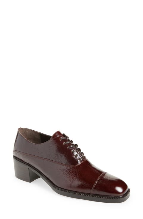 Thatch Cap Toe Oxford Pump (Women)