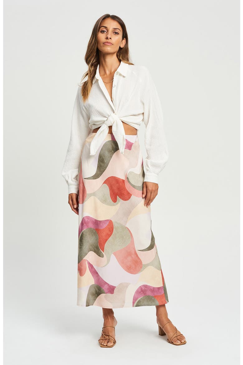Newport Skirt, Main, color, Abstract Tonal