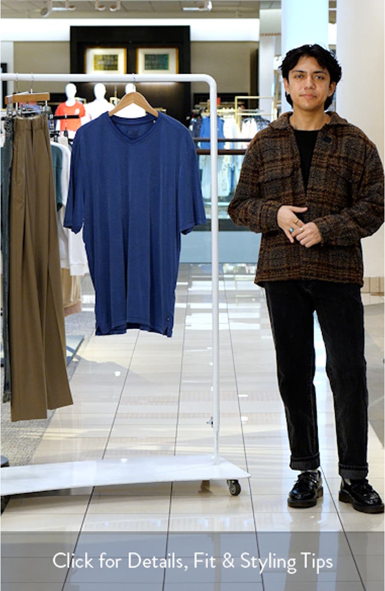 Bay Stripe V-Neck IslandZone<sup>®</sup> T-Shirt, sales video thumbnail