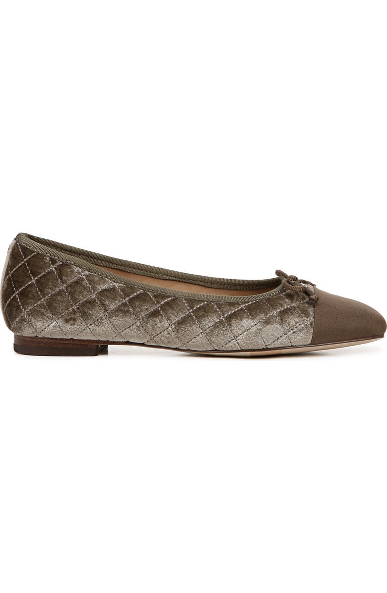 Sam Edelman Marilyn Cap Toe Ballet Flat, Alternate, color, Dark Silver Sage