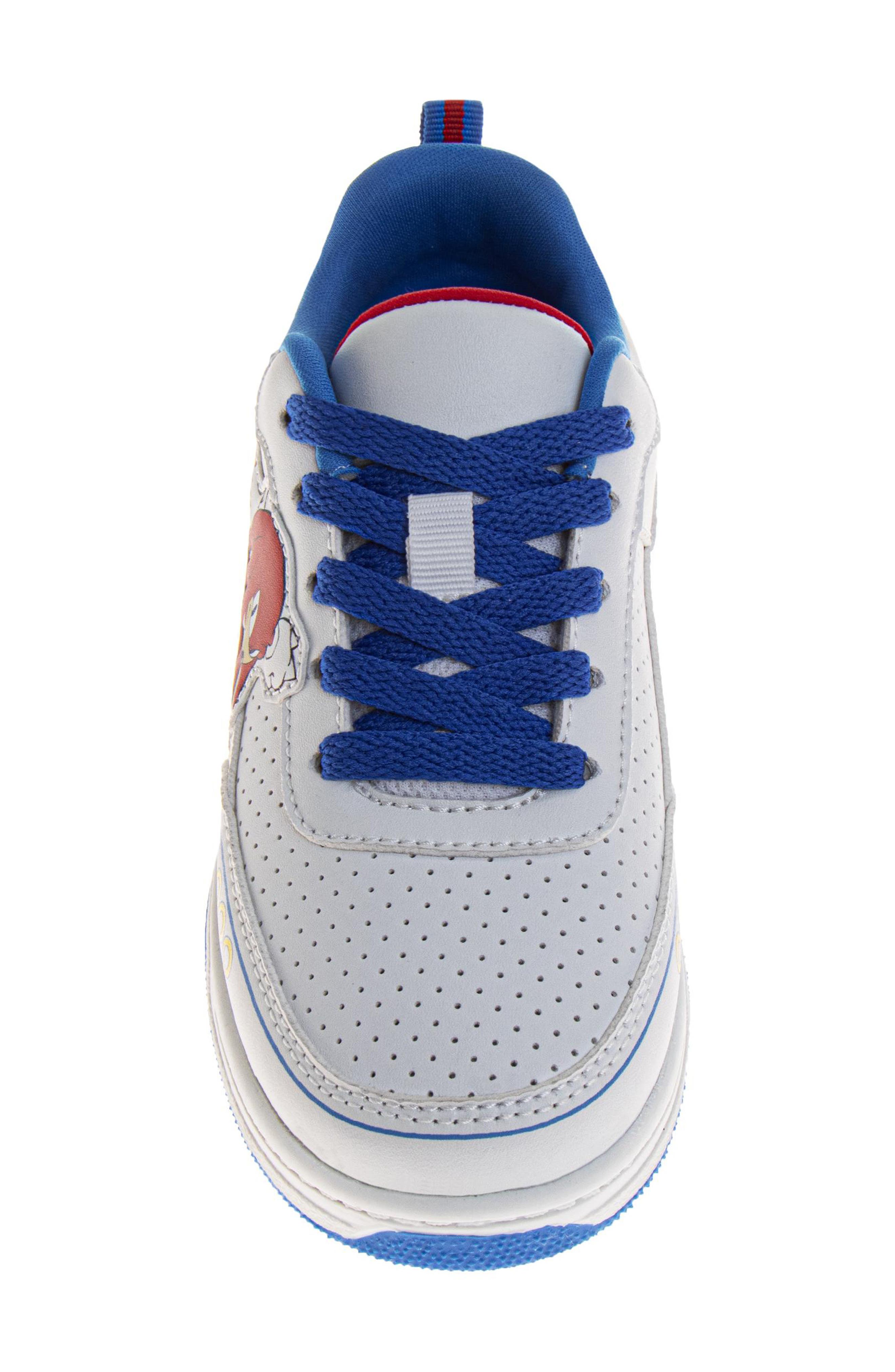 JOSMO Kids' Sonic the Hedgehog Rival Racer Sneaker, Alternate, color, 