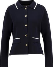 Barbour Colleen Cotton Collared Cardigan
