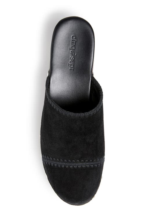 Cinq À Sept Saige Embroidered Clog In Black
