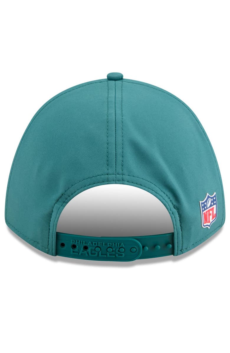 New Era Men's New Era Midnight Green Philadelphia Eagles 2025 Sideline  M-Crown 9FORTY Adjustable Hat, Alternate, color, Green
