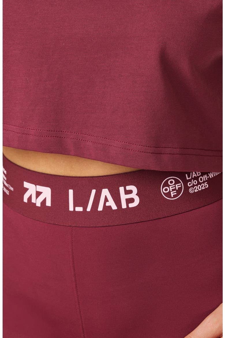 Performance Bootcut Leggings, Alternate, color, BURGUNDY