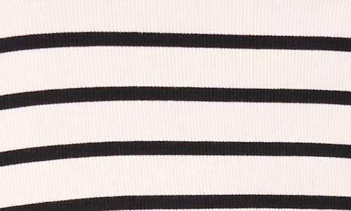 Vince Camuto Stripe Crop Tank In Brown