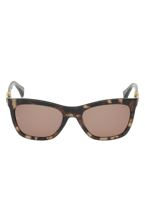 53mm Square Sunglasses
