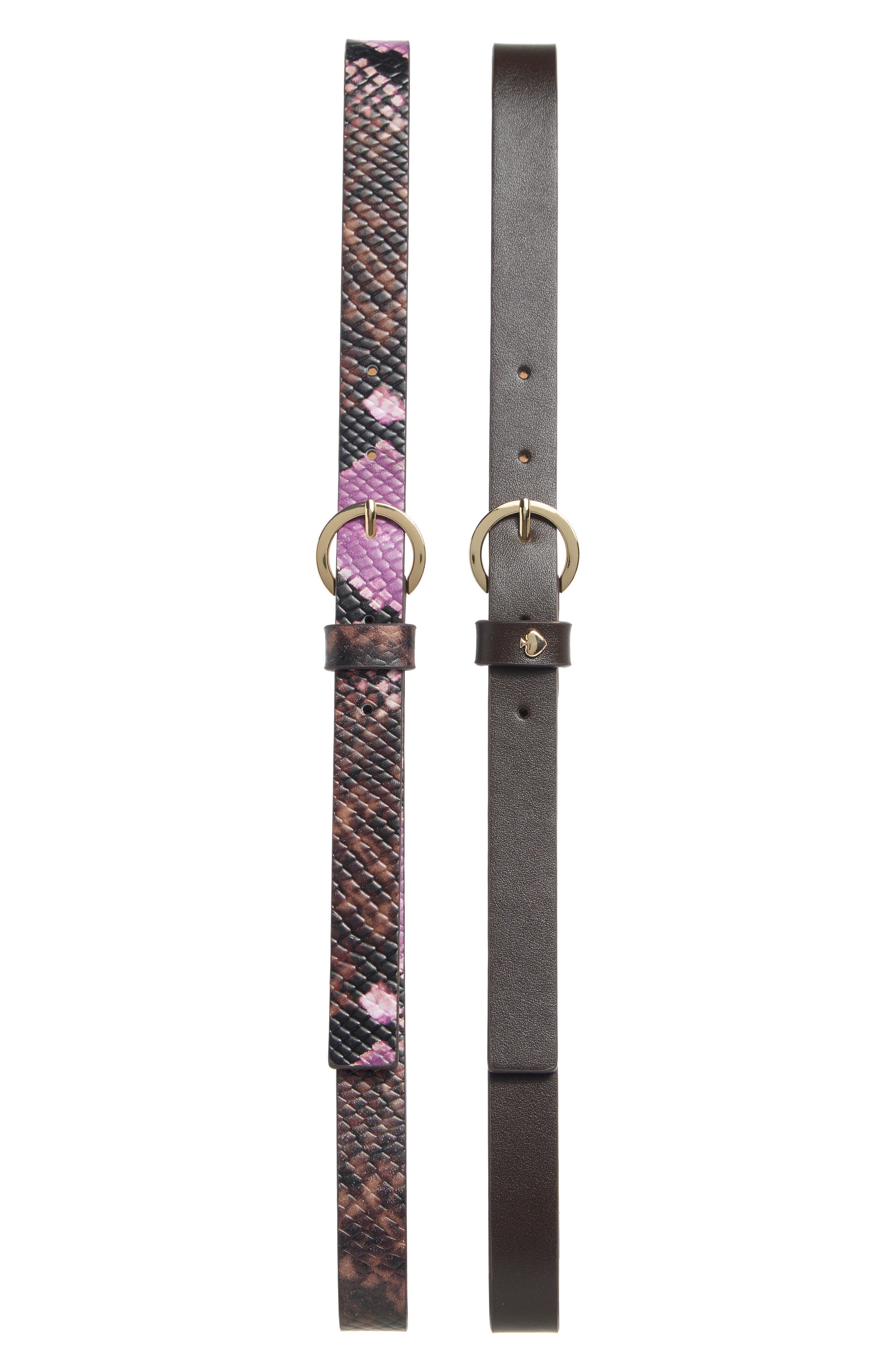 Kate Spade New York Pack of 2 Assorted Belts