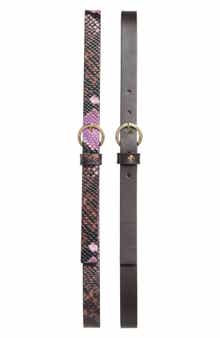 Kate Spade New York Pack of 2 Assorted Belts