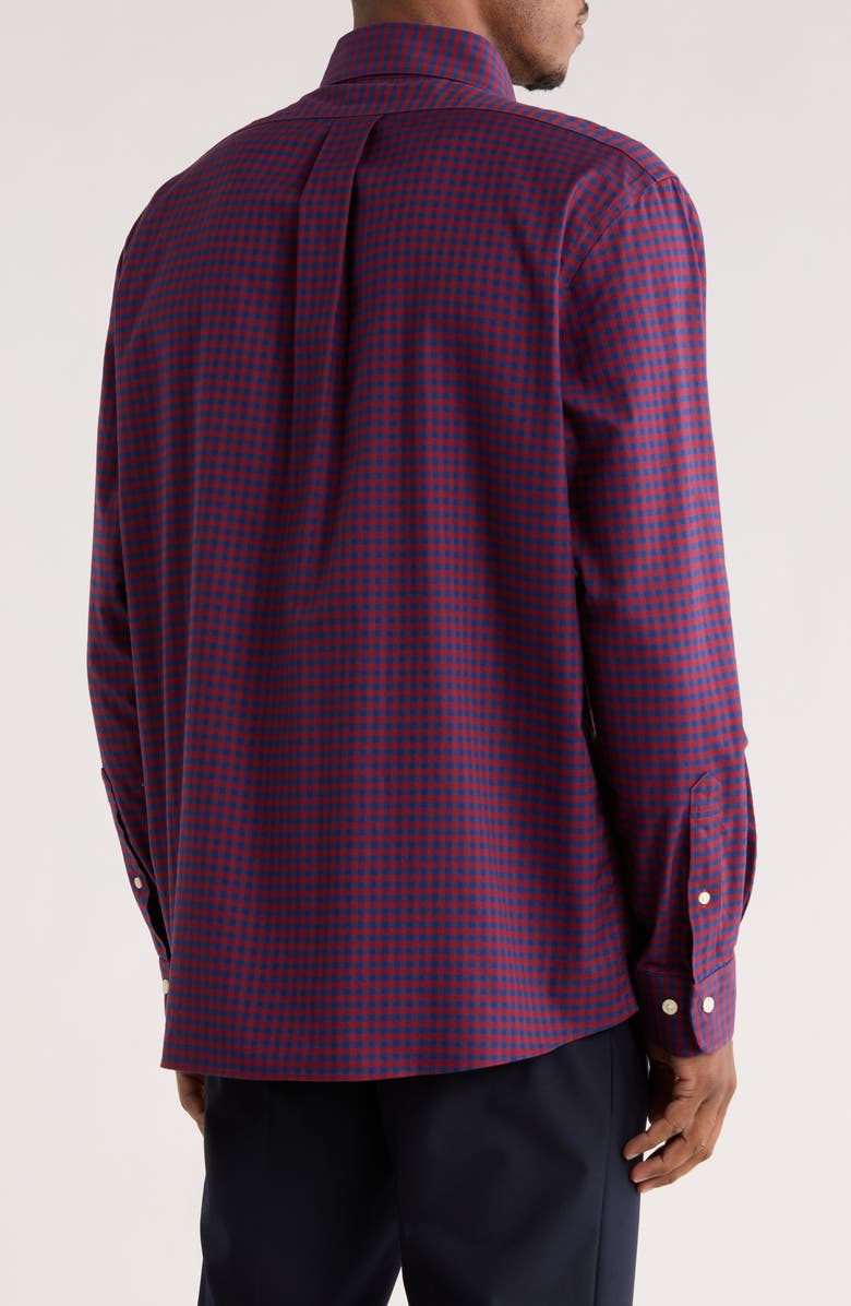 Brooks Brothers Regular Fit Non-Iron Oxford Button-Down Shirt, Alternate, color, Cordovan