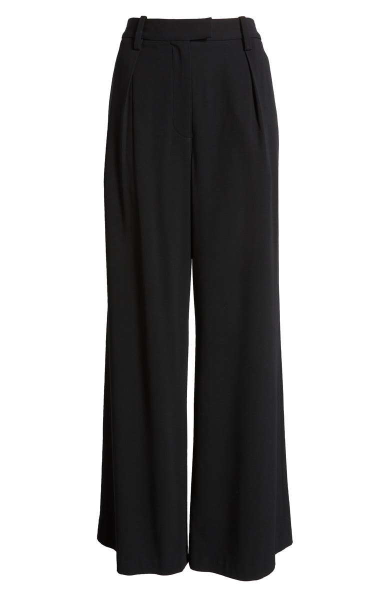 rag & bone Bennett Wide Leg Crepe Pants, Alternate, color,