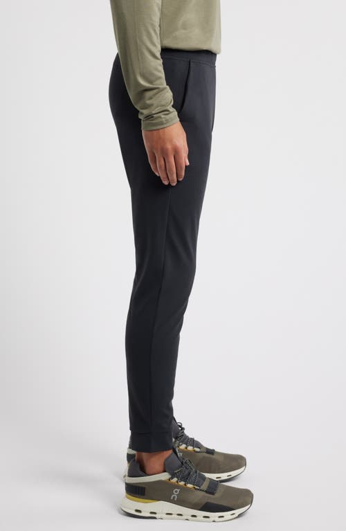 Free Fly High Mile Stretch Nylon Joggers In Black