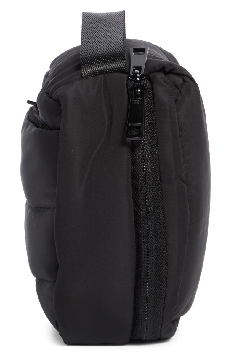 MYTAGALONGS Puffer Tech Zip Pouch, Alternate, color, Black