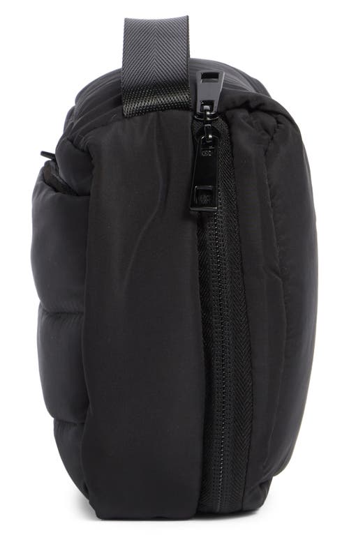 Mytagalongs Puffer Tech Zip Pouch In Black