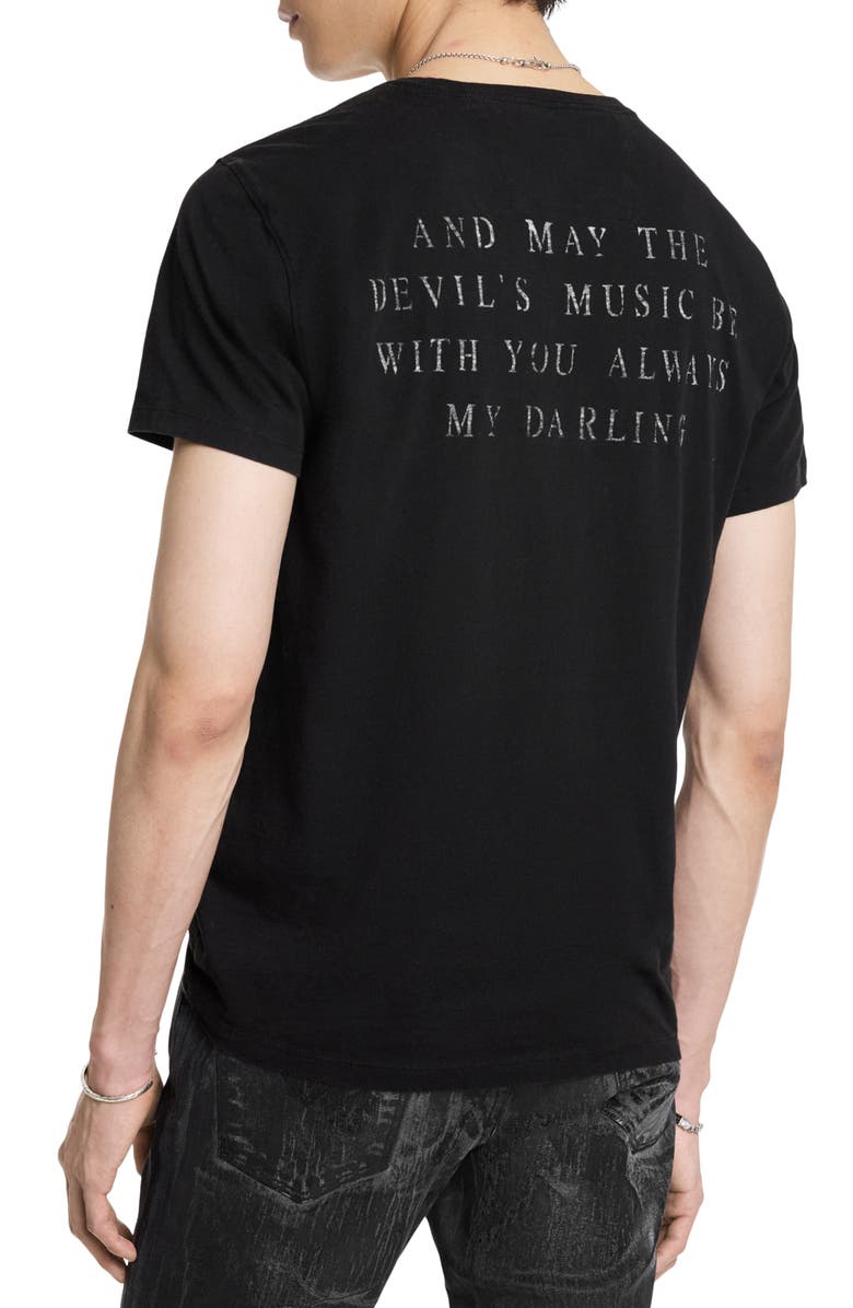 John Varvatos Let It Rock Graphic T-Shirt, Alternate, color,