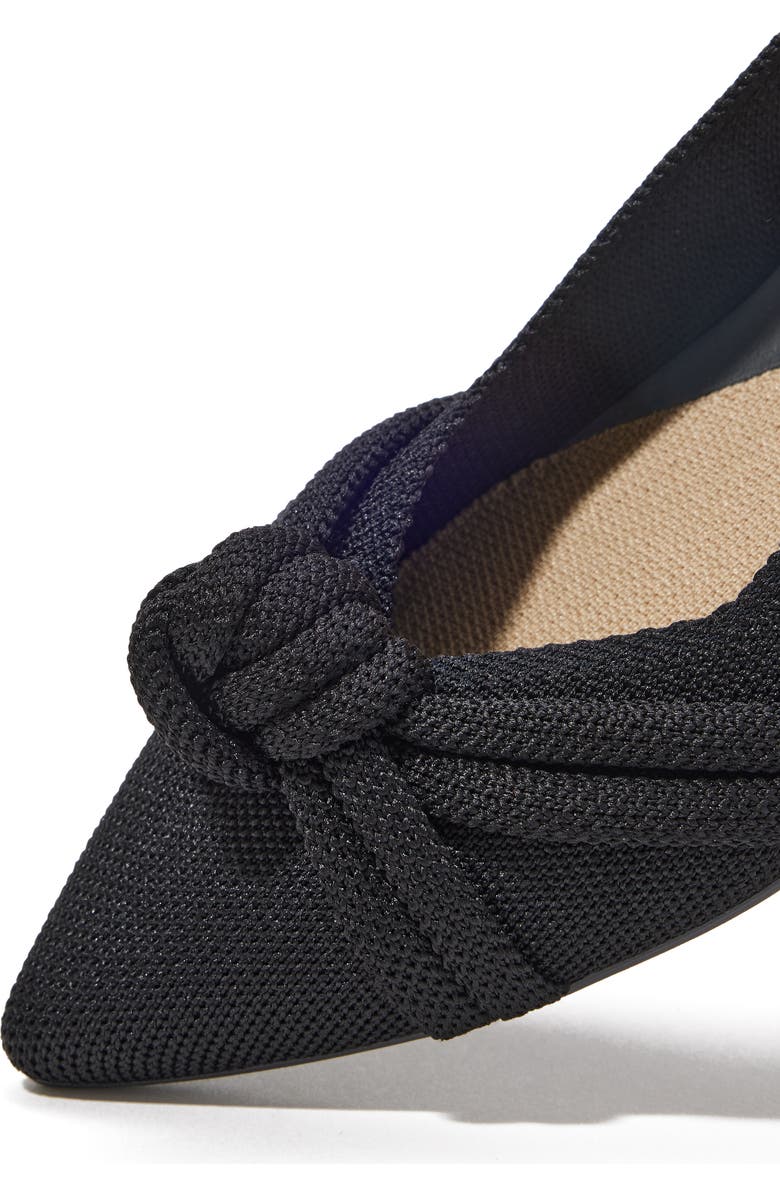 Rothy's The Knot Point II, Alternate, color, Black