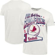 Champion Men's Champion Cream St. Louis Cardinals Winning Tradition Cooperstown Collection Tri-Blend T-Shirt