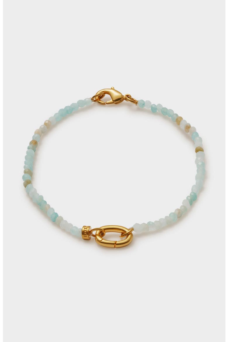 Amazonite Bracelet, Main, color, Gold