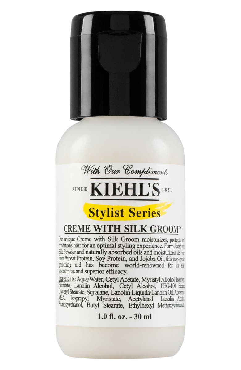 Kiehl's Since 1851 Creme with Silk Groom<sup>™</sup> Styling Creme for Hair, Alternate, color, 