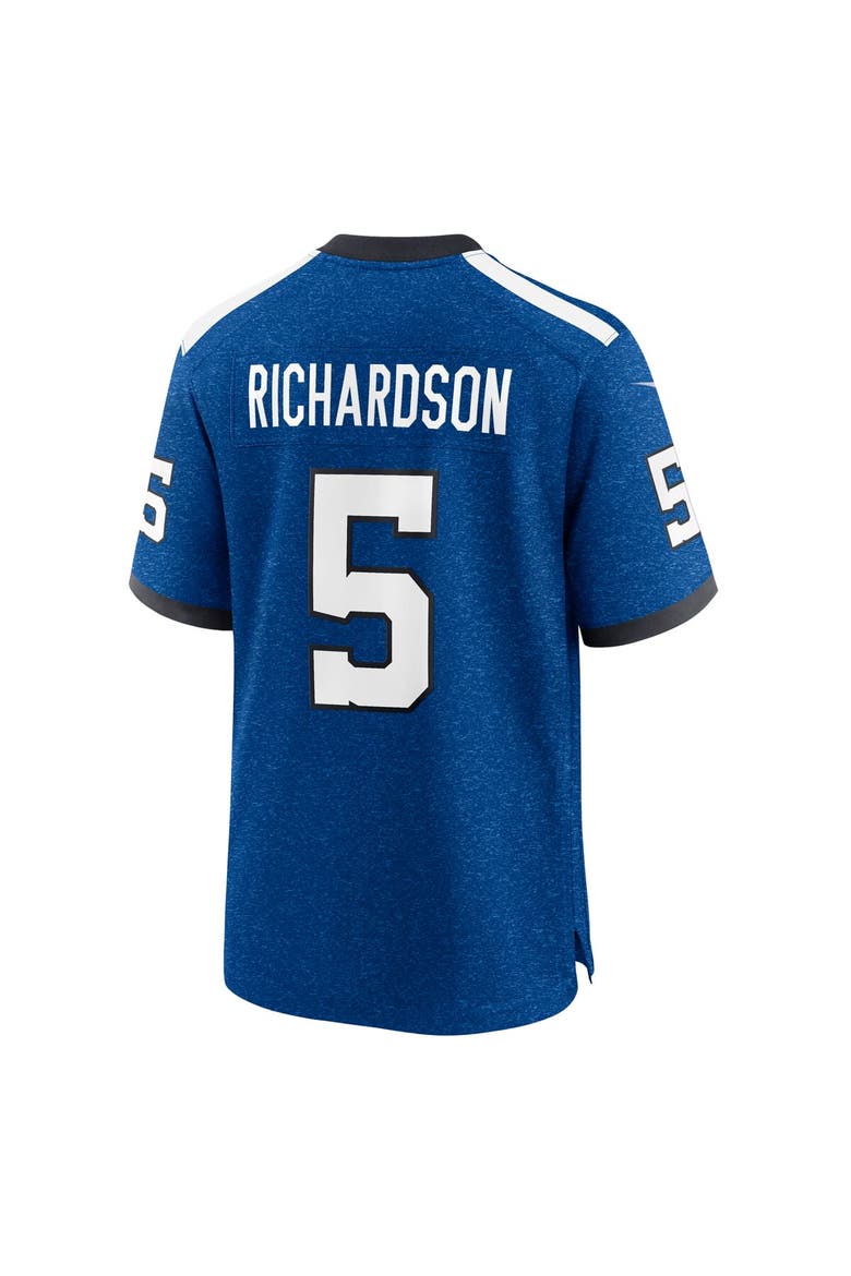 Men's Nike Anthony Richardson Royal Indianapolis Colts Indiana Nights Alternate Game Jersey, Alternate, color, Blue