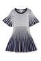 Kids' Ice Sr. Metallic Rib Dress