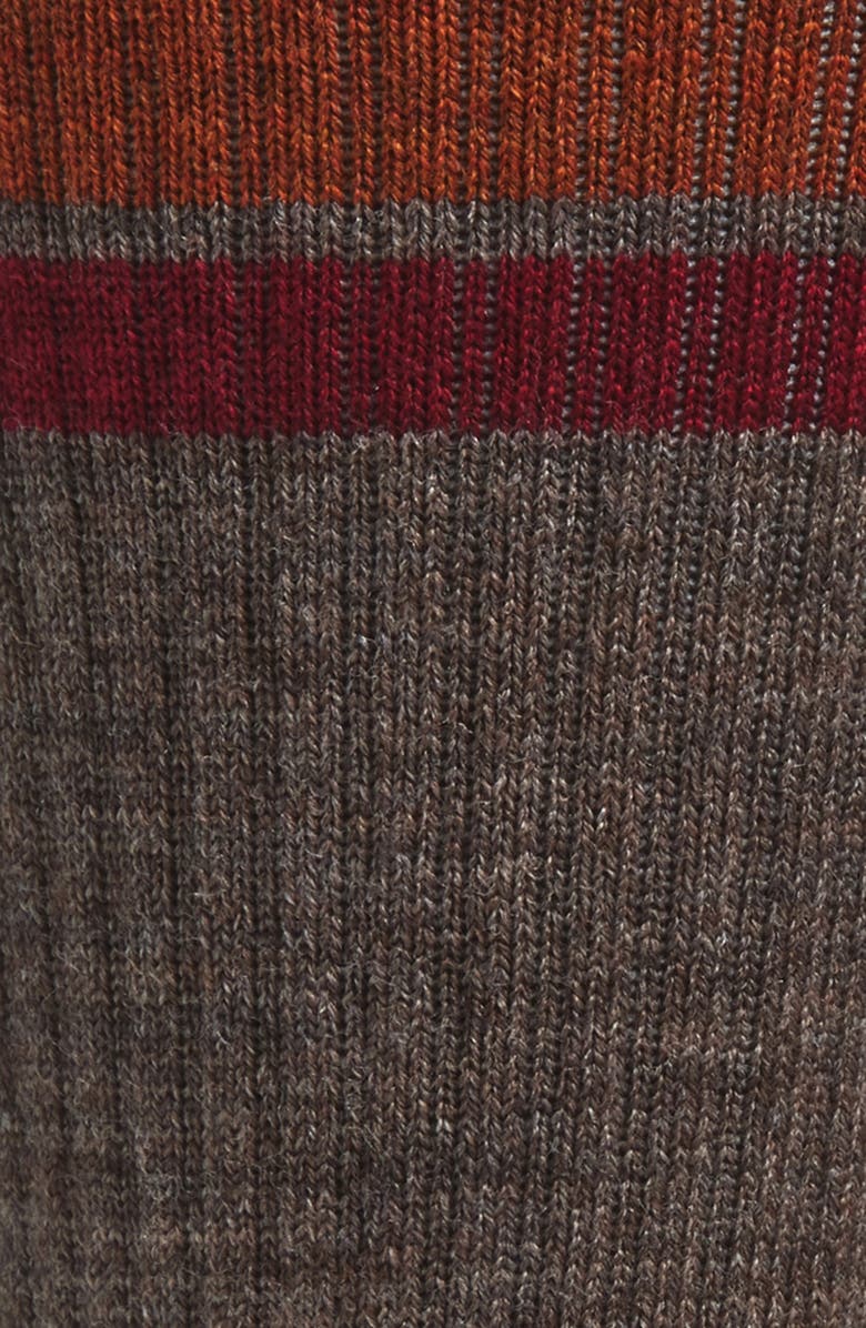 Smartwool Hike Light Cushion Winding Trail Crew Socks, Alternate, color, Taupe