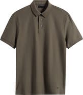 Emporio Armani Geo Texture Cotton Polo