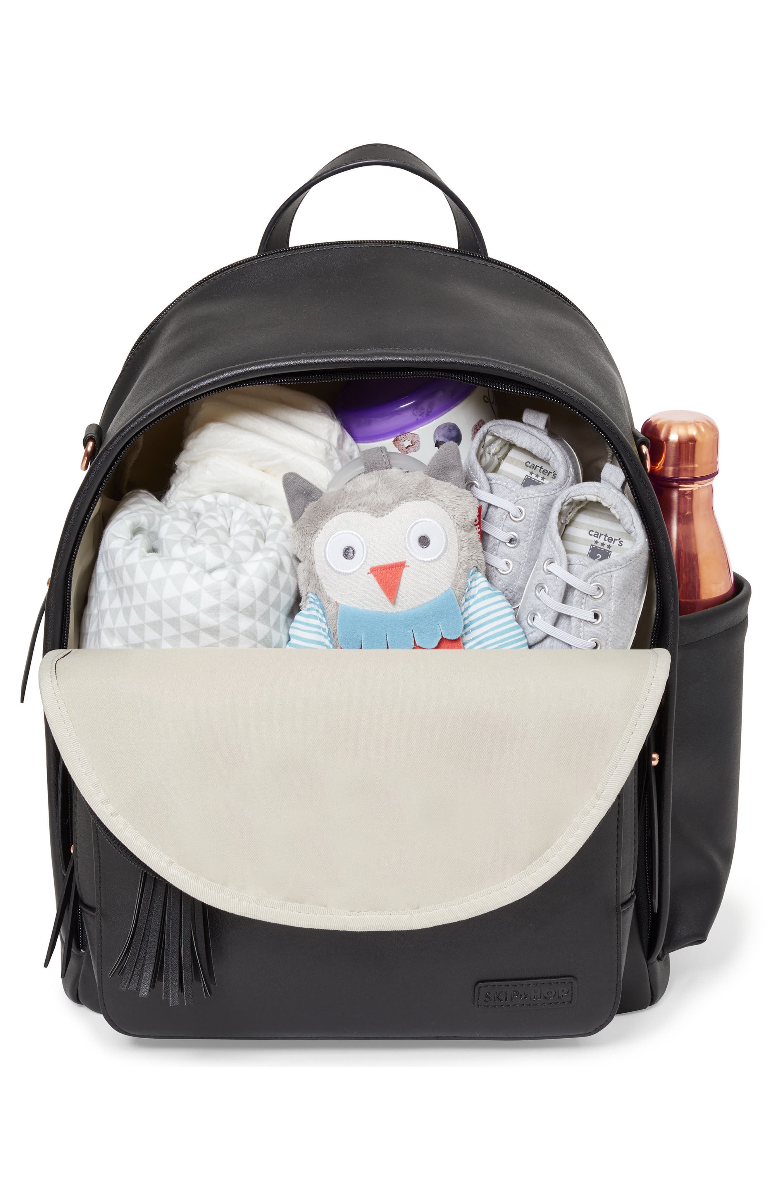 Skip Hop Greenwich Simply Chic Diaper Backpack, Alternate, color, 
