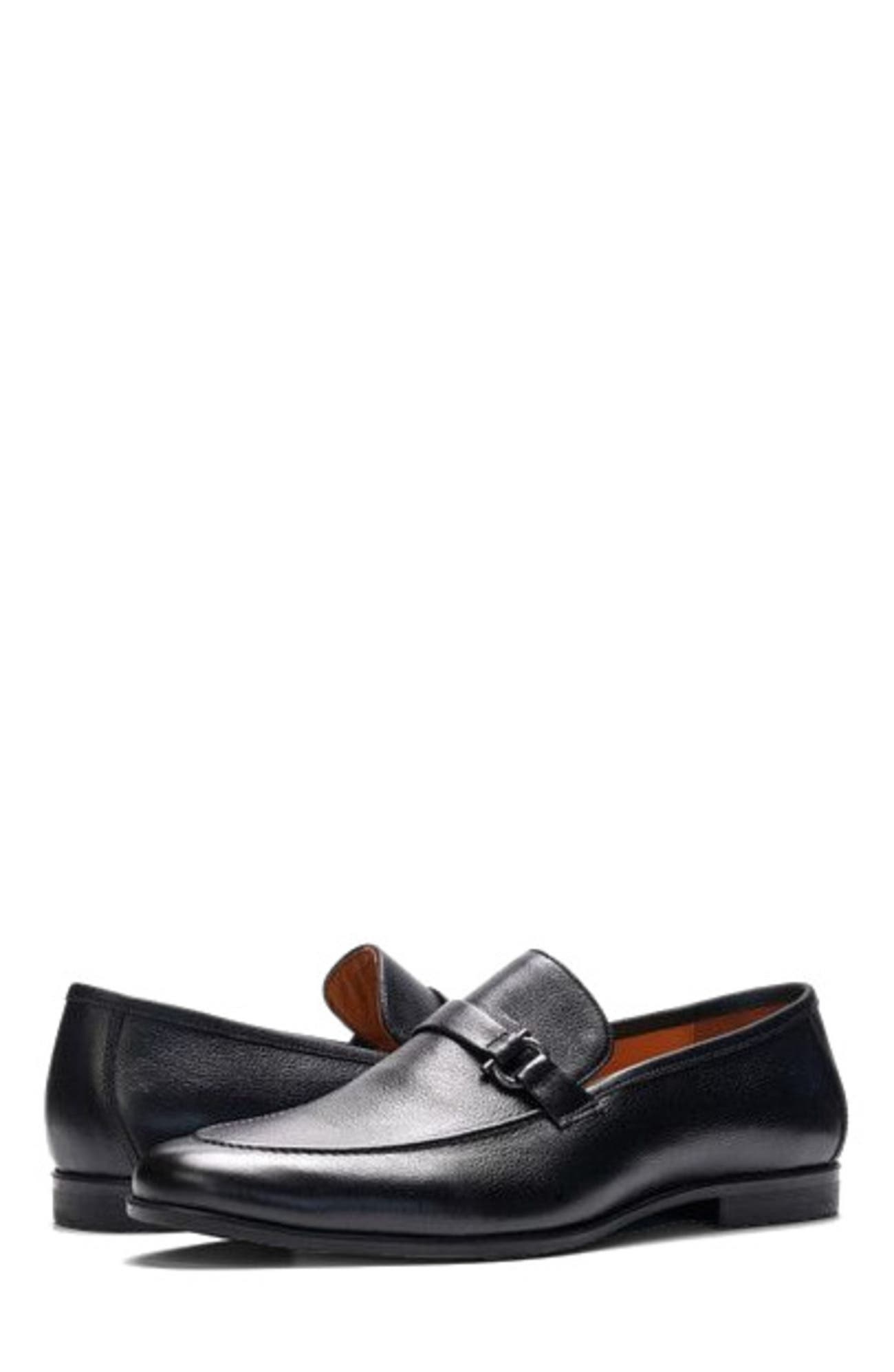 A. Veer Astor Loafer, Alternate, color, Black Leather