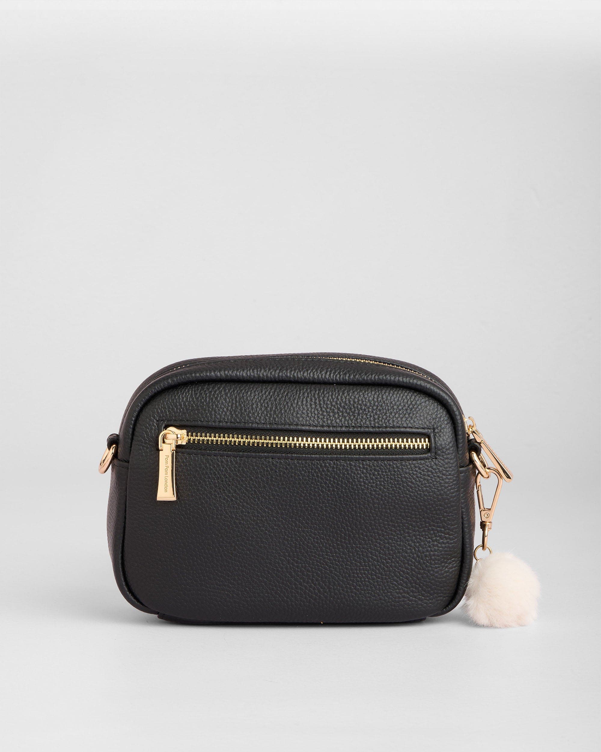 Pom Pom London Original Crossbody Bag, Alternate, color, Black Leopard