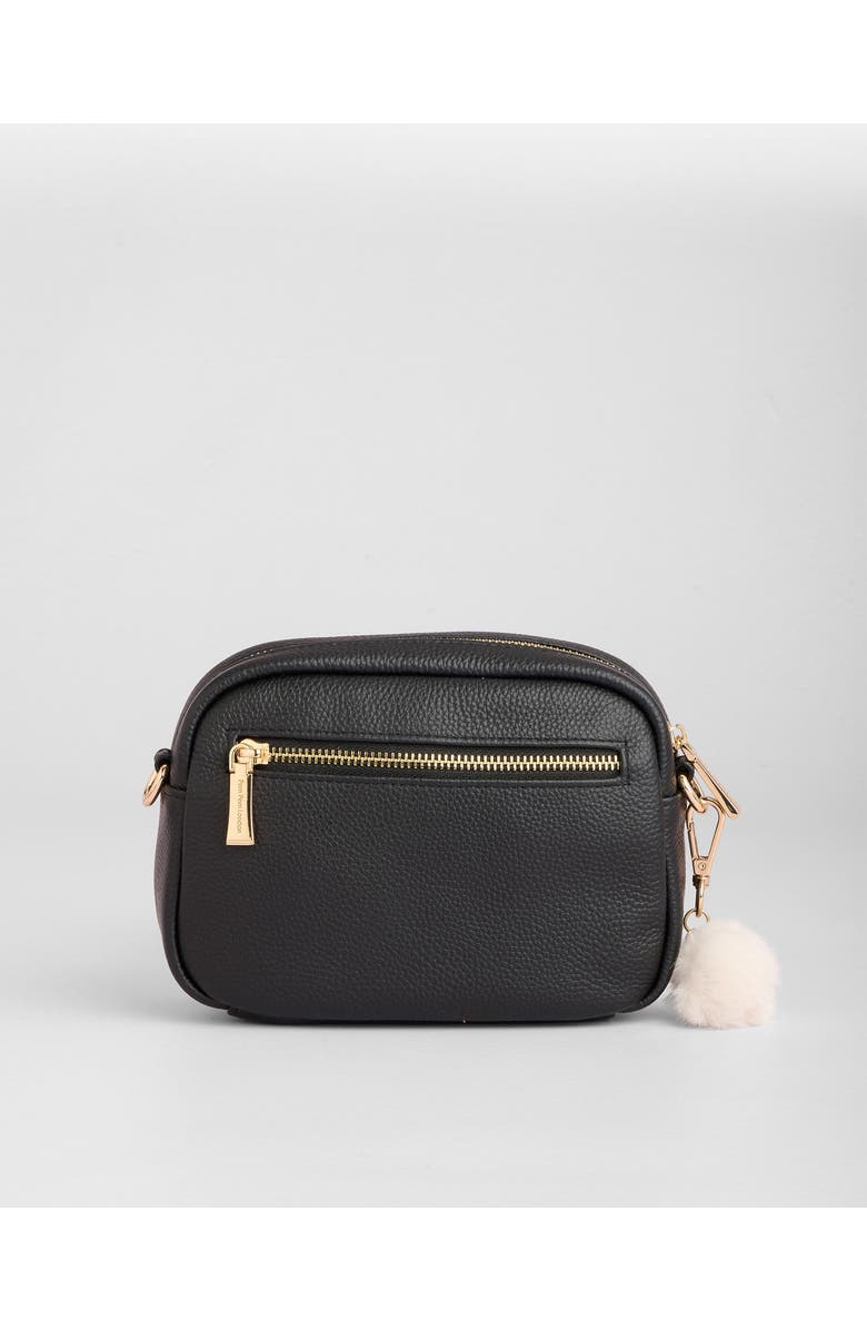 Pom Pom London Original Crossbody Bag, Alternate, color, Black Leopard