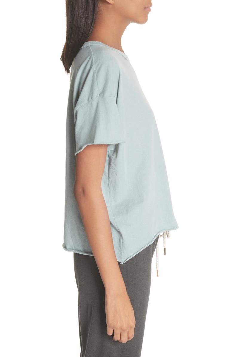 THE GREAT. The Crop Tee, Alternate, color, 