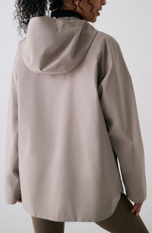 Lole Lachine Oversize Rain Coat In Gray