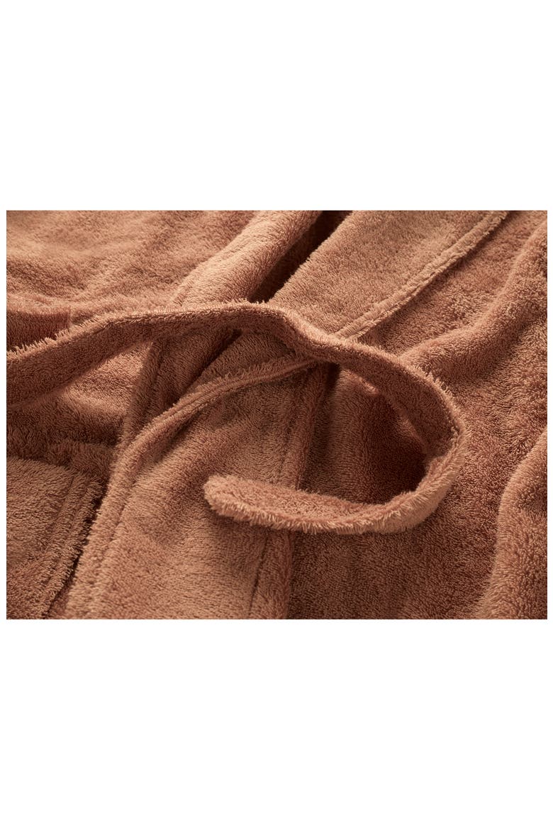 Gender Inclusive Cloud Loom™ Organic Cotton Robe, Alternate, color, PRALINEDNU